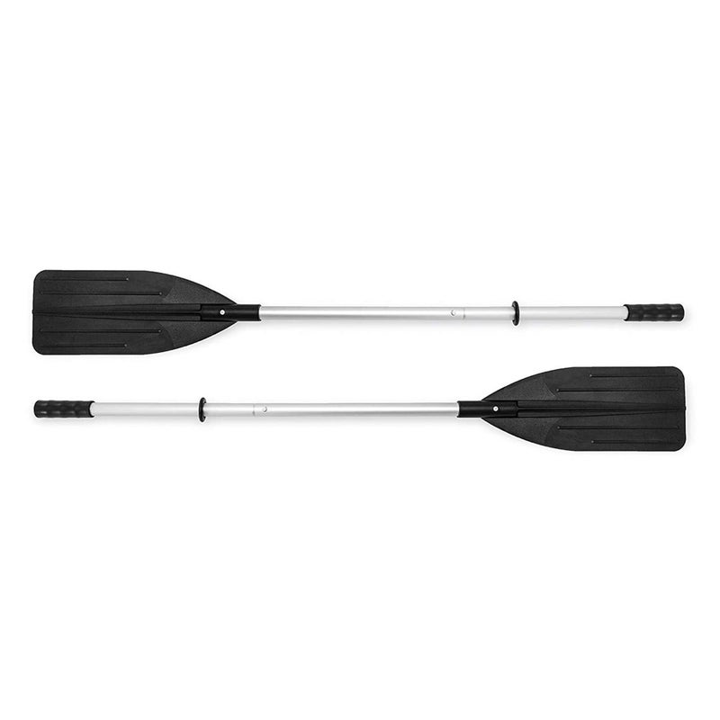 Intex 69625E 54" Deluxe Boat Oars: Easy 3 Piece Assembly â€“ Ribbed Blade â€“ Retainer Rings â€“ TUV RL Approved â€“ Perfect for Inflatable Boats - Image 1