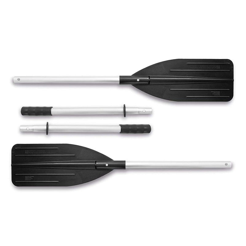 Intex 69625E 54" Deluxe Boat Oars: Easy 3 Piece Assembly â€“ Ribbed Blade â€“ Retainer Rings â€“ TUV RL Approved â€“ Perfect for Inflatable Boats - Image 3