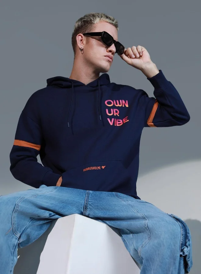 Hubberholme Navy Sweatshirt For Men