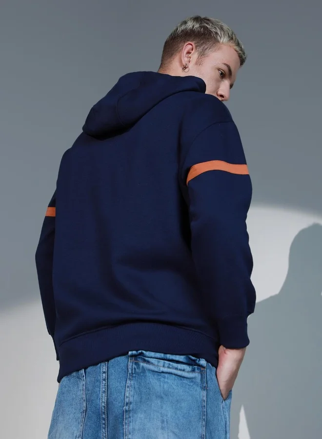 Hubberholme Navy Sweatshirt For Men