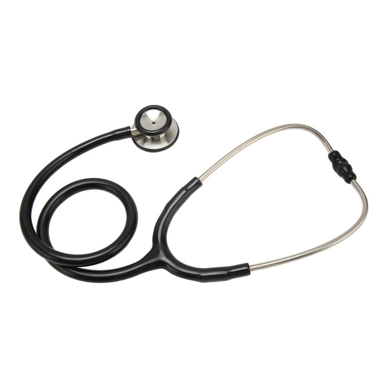 Medical Stethoscope Dual Head Clear Transmission Soft Ear Plugs Stainless Steel Fetal Heart Stethoscope - Image 2