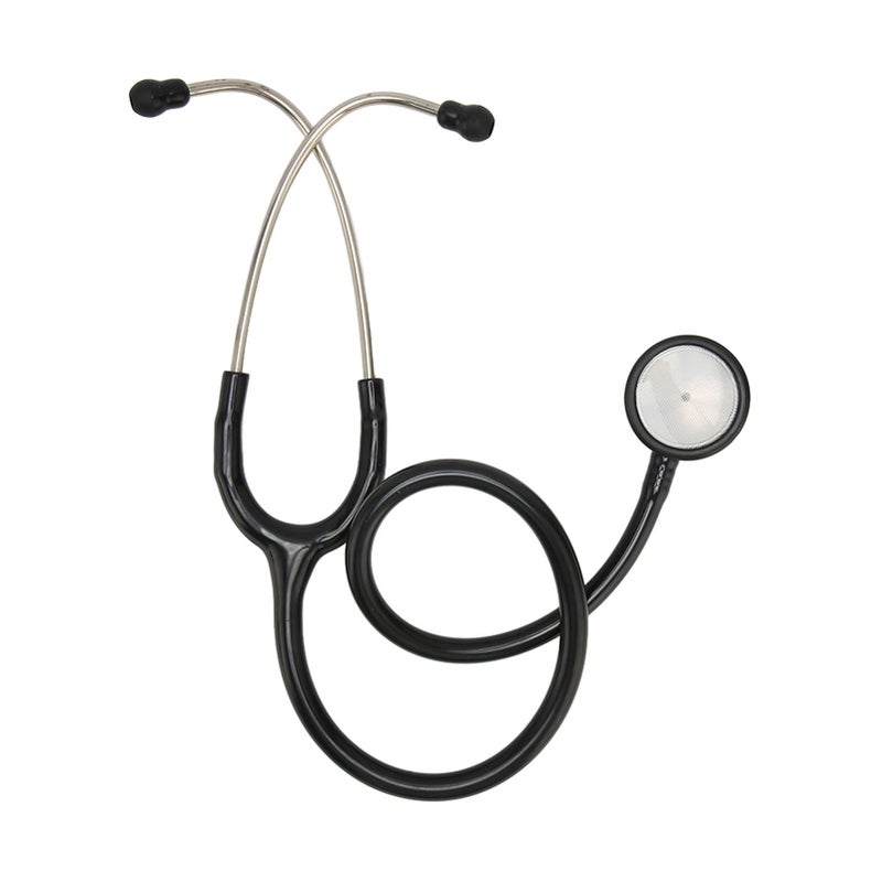 Medical Stethoscope Dual Head Clear Transmission Soft Ear Plugs Stainless Steel Fetal Heart Stethoscope - Image 3