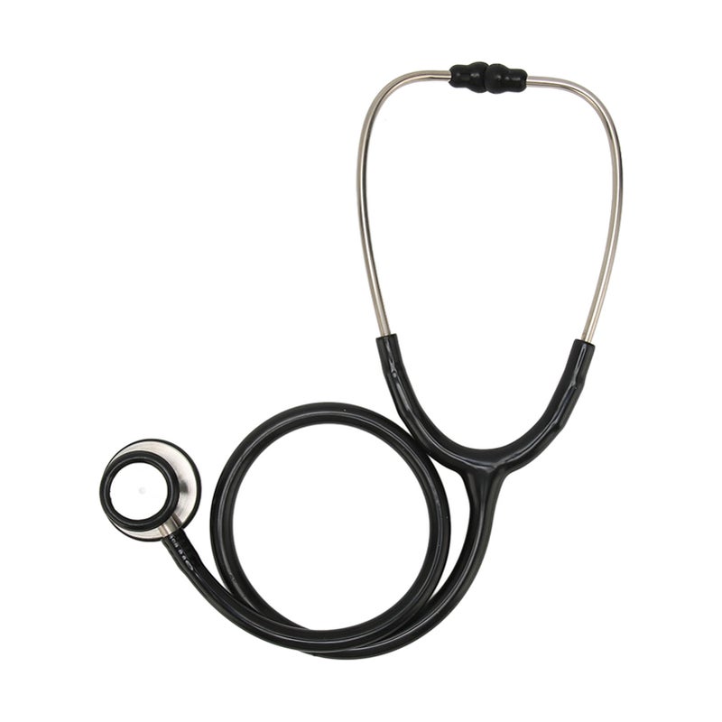 Medical Stethoscope Dual Head Clear Transmission Soft Ear Plugs Stainless Steel Fetal Heart Stethoscope - Image 4