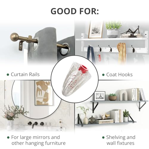 X-Protector Patches for Anchors - 20 PCS Standard Size - Loose Wall Anchor Fix Pad - Dry Wall Anchor Repair Pads - Plaster Wall Anchors - Wall Anchors Repair Patches to Keep Them in Place! - Image 4