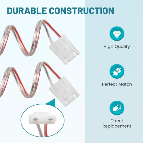 NuIth Car Door Speaker Wirng Harness Connector Adapter Select for Dodge Ram/Jeep Eagle Vehicles 1984-2002 Install Aftermarket Speaker Wire Plug 2PC - Image 5