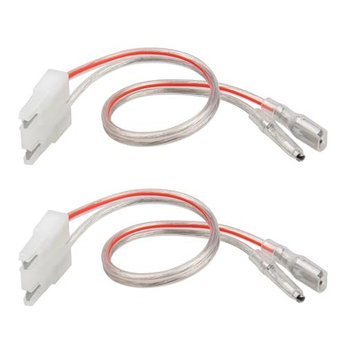 NuIth Car Door Speaker Wirng Harness Connector Adapter Select for Dodge Ram/Jeep Eagle Vehicles 1984-2002 Install Aftermarket Speaker Wire Plug 2PC - Image 1