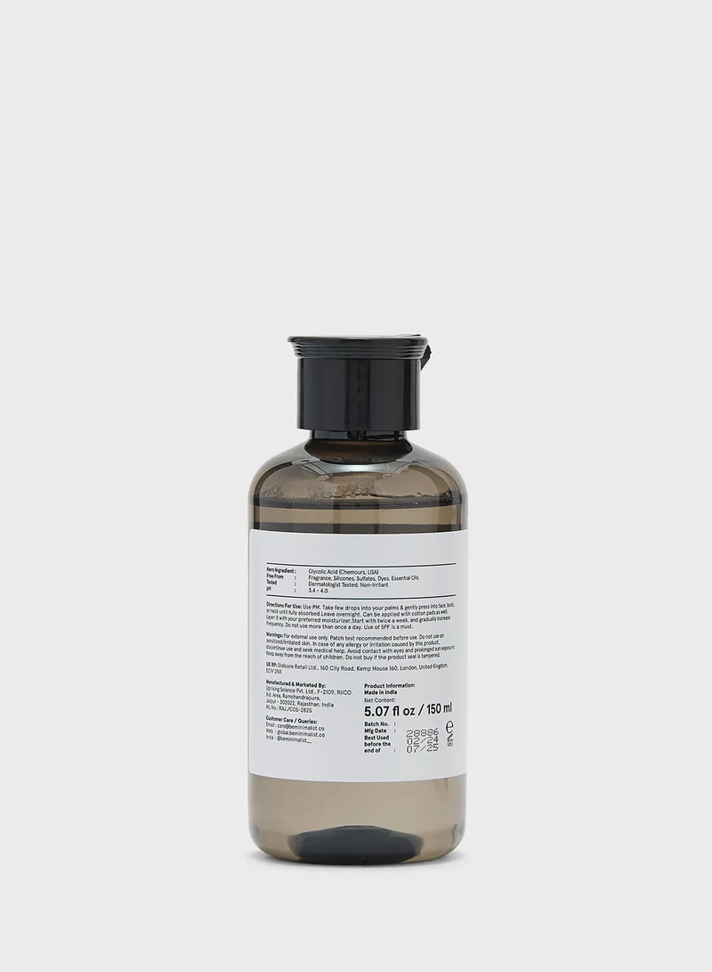 مينيمالست سكن كير Glycolic Acid 08% Exfoliating Liquid
