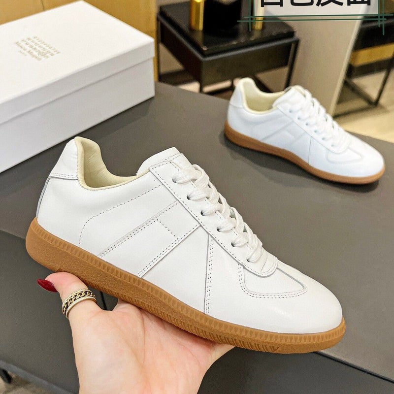 Classic Lightweight, Soft And Fashionable Forrest Gump Shoes 2024 Couple Style Light Luxury Color Matching Lace-Up Moral Training Shoes Sneakers - Image 3