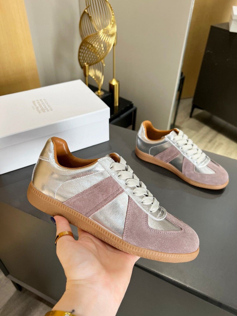 Classic Lightweight, Soft And Fashionable Forrest Gump Shoes 2024 Couple Style Light Luxury Color Matching Lace-Up Moral Training Shoes Sneakers - Image 1