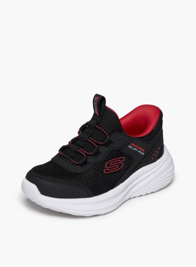 SKECHERS أحذية سليب أون للأطفال بوندير برو - Image 4