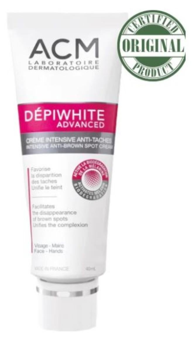 اكم لابرتوري ديرماتولوجيك كريم ACM ديبيوايت أدفانسد – مزيل مكثف للبقع الداكنة ومرطب لتفتيح البشرة، 40 مل – يقلل التصبغات ويوحد لون البشرة - Image 1