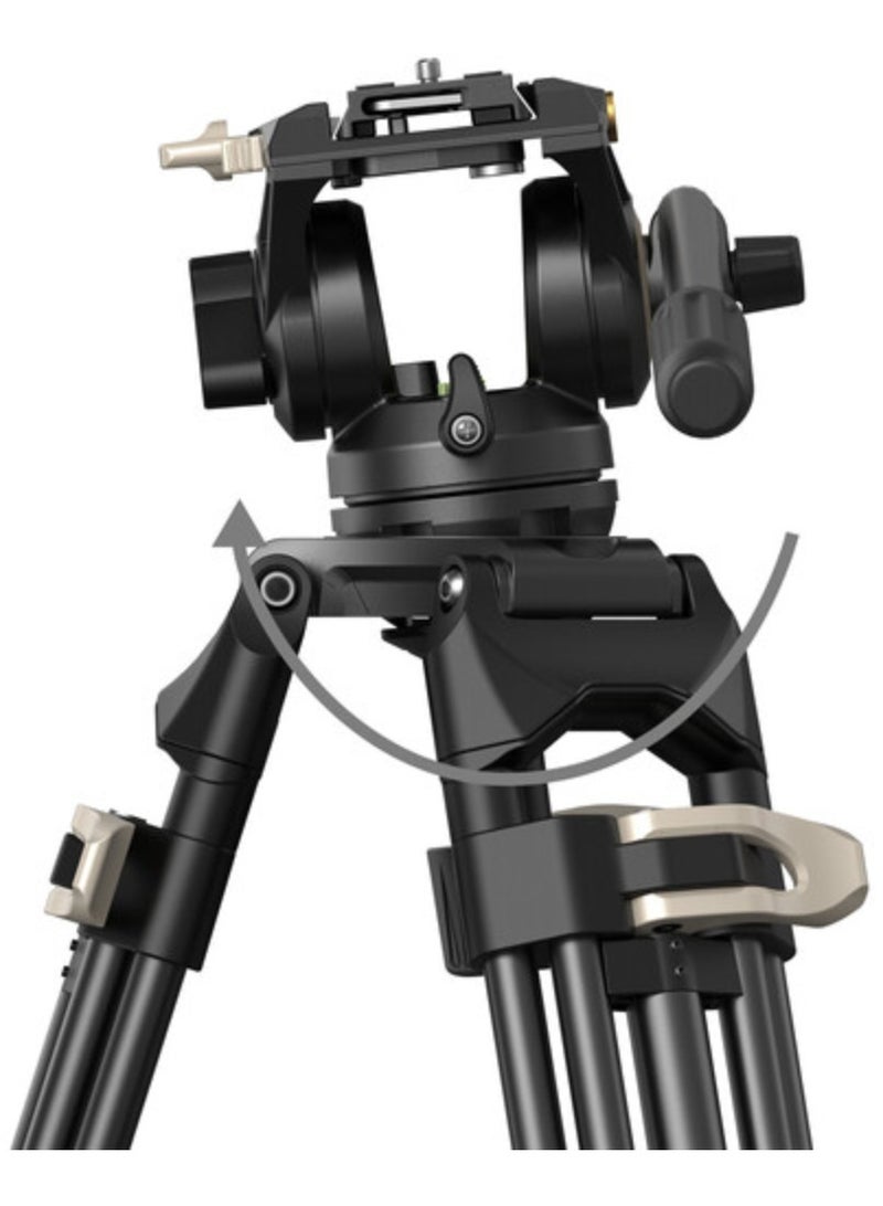 SmallRig AD-01 Heavy-Duty Tripod with Fluid Head - Image 3
