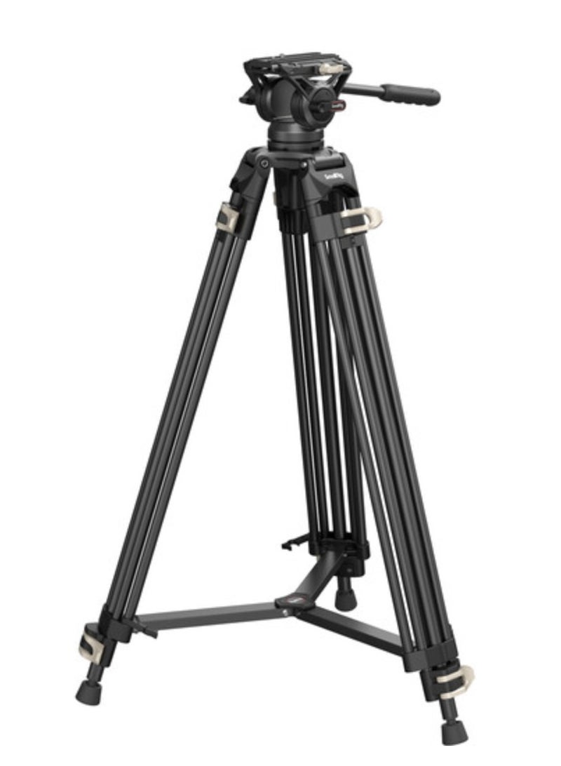 SmallRig AD-01 Heavy-Duty Tripod with Fluid Head - Image 1