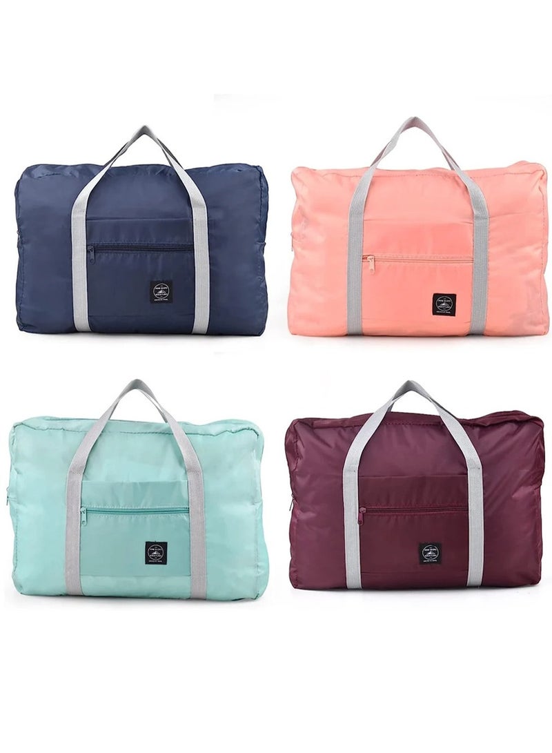 TRAVEL Travel Storage Bags Set of 4 Pcs, Ideal for Traveling, Trips, Holiday, Camping, Multipurpose Bags With Large Capacity For Daily Use, Storage And Carry-On, Foldable Travel Bags, travel handbags - Image 1