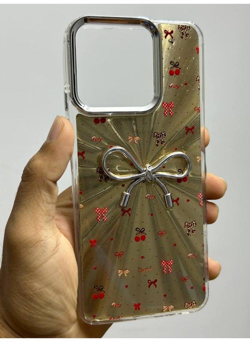 Bow-shaped back cover compatible with Honor X7C phone - Image 2
