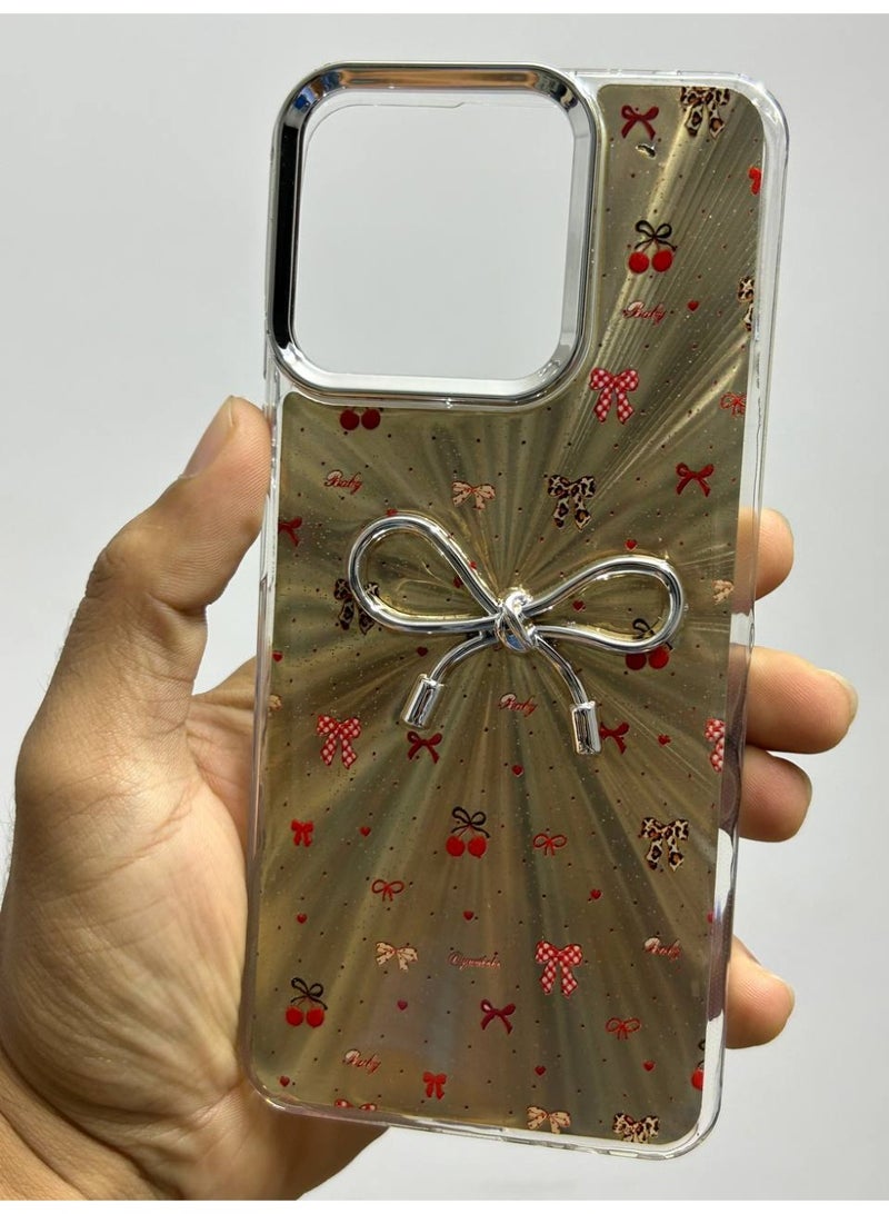Bow-shaped back cover compatible with Honor X7C phone - Image 1