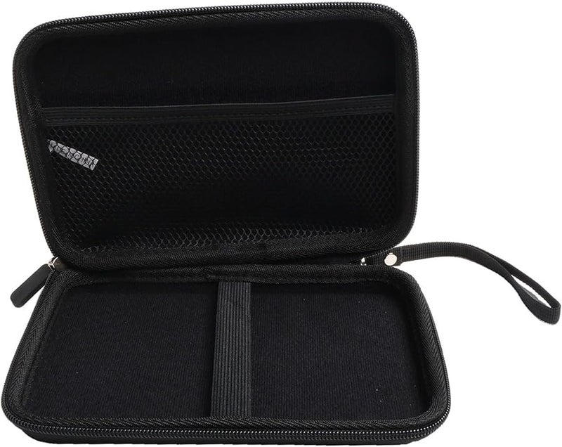 Black Hard Shell GPS Carrying Case 7 Inch Shockproof Travel Storage Bag with Mesh Compartment - Image 4
