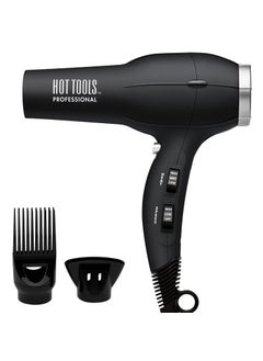 Hot Tools Hot Tools Pro Artist 1875W Turbo Ionic Dryer  Smooth Frizz Free Blowouts Black 