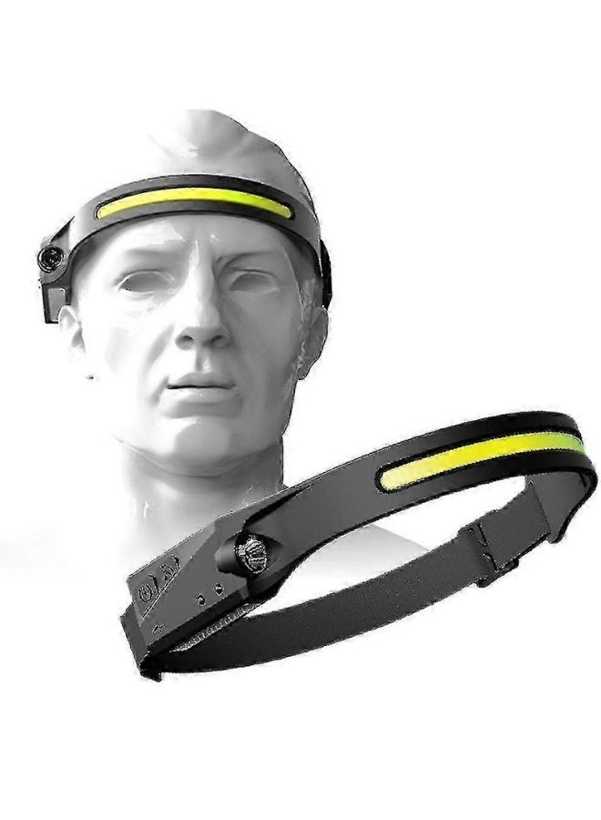 Smart Motion Sensor Headlamp | 230° Wide-Angle Illumination for All Your Adventures - Image 1