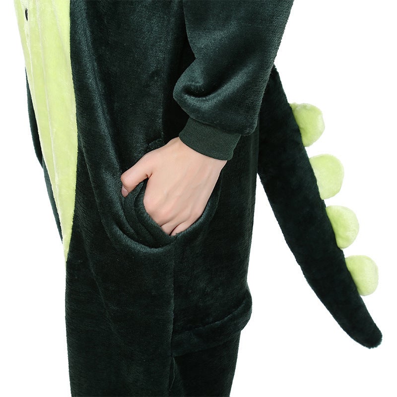 New Cartoon One-Piece Pajamas Animal Children'S Dinosaur Unicorn Performance Costume Sonic Furry Pajamas Batch - Image 1
