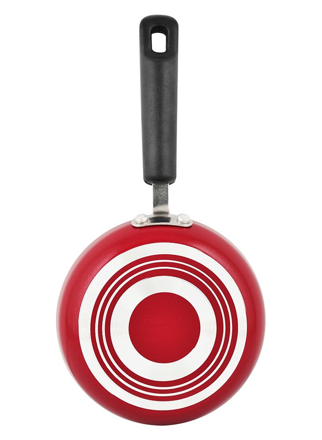 Prestige Aluminium Non Stick Mini Fry Pan With Bakelite Handle Red 12cm - Image 2