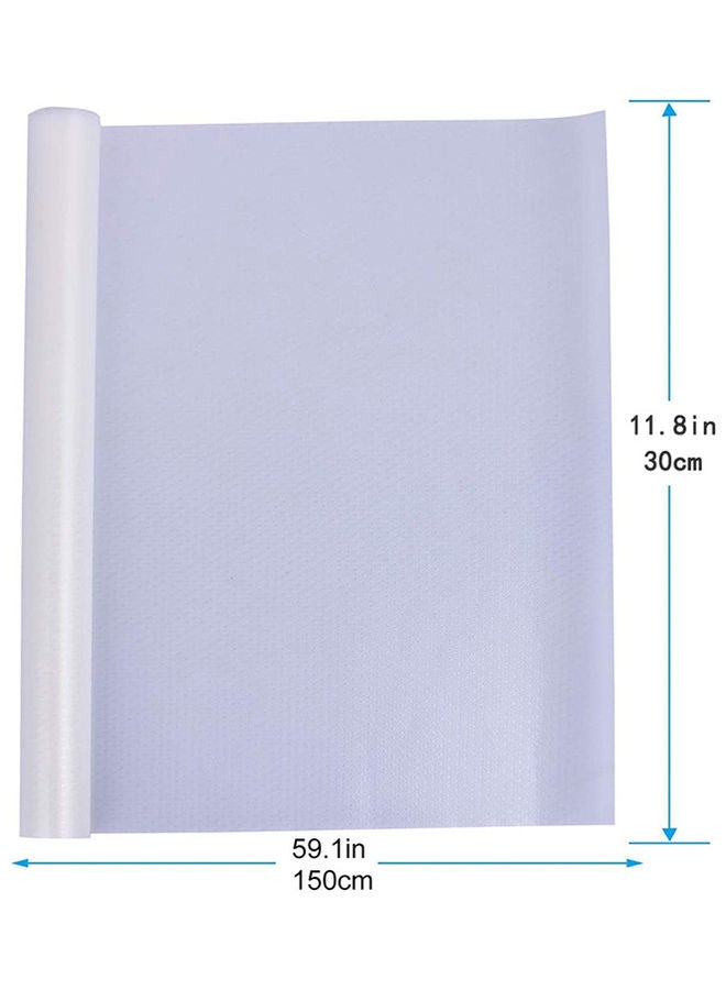 3-Rolls Non-Adhesive Cupboard Cabinet Drawer Mat Clear  45x90cm Clear 30x150cm - Image 2