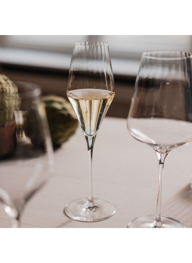 Stolzle Symphony Champagne Flute Glass 290 ml- Set of 2 - Image 3