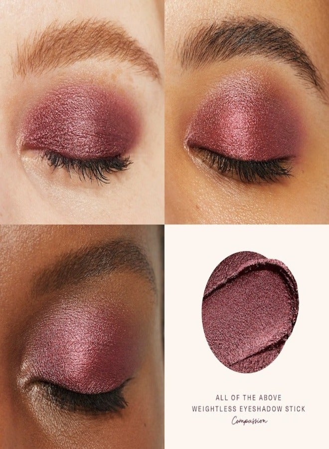 Rare Beauty Rare Beauty by Selena Gomez All of the Above Weightless Eyeshadow Stick   Compassion - Burgundy 1.3g  - Image 2