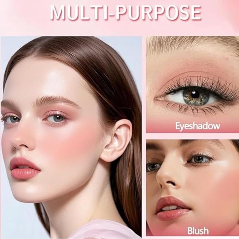 Nude Powder Blush, Mineral-Based Pressed Blush Powder, All Day Wear, Buildable Coverage, Matte Soft Focus Finish, Talc-Free, Vegan (04) - Image 2