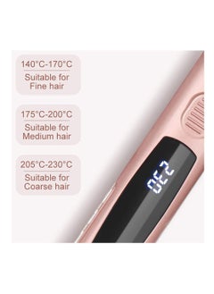 Y&D Hair Straighteners, Professional Straightening with LCD Digital Display 140℃-230℃ Adjustable Temperature Ceramic Plates for All Types, Instant Heat  - Image 3