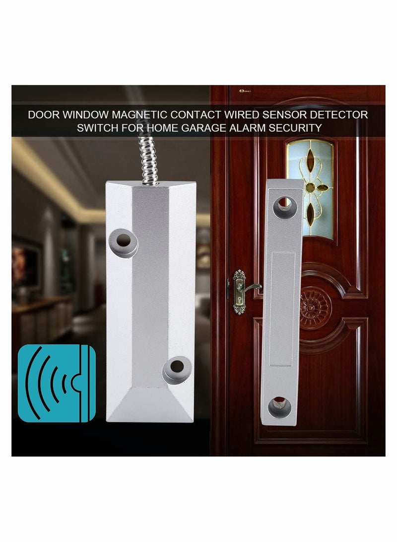 Magnetic Contact Sensor Switch for Security Alarm - Ideal for Garage, Warehouse & Factory Doors - Image 2
