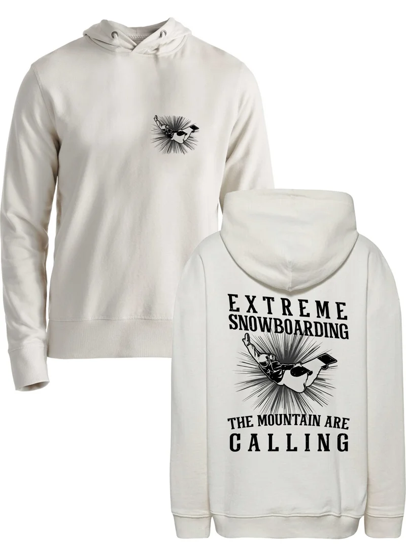 Alfa Tshirt Snowboad Ecru Sweatshirt