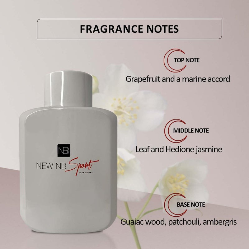 NEW NB Liquid Perfume Citrus Zest For Unisex 100ml
