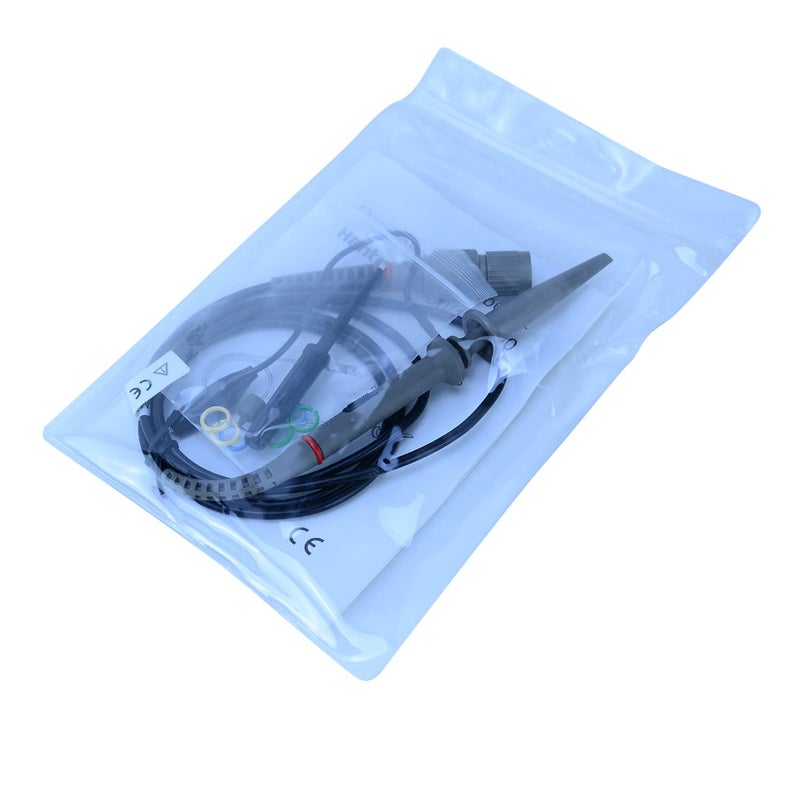 Hantek Universal Oscilloscope Probe with Accessories Kit 200MHz Oscilloscope Clip Probes with BNC to Test Lead Kit 1X 10X (PP-200) - Image 3