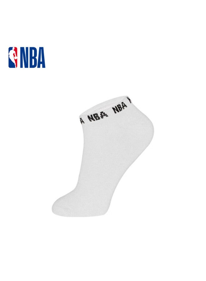 Nba Summer Thin Short Socks Men's Low-cut Non-slip Heel Cotton Socks Casual Sports Seamless Skin-friendly 6 Pairs Pack - Image 1