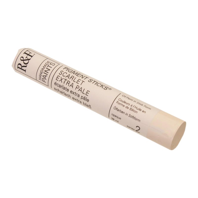RF Handmade Paints Professional Oil Pigment Stick Scarlet Extra Pale 38 ml
