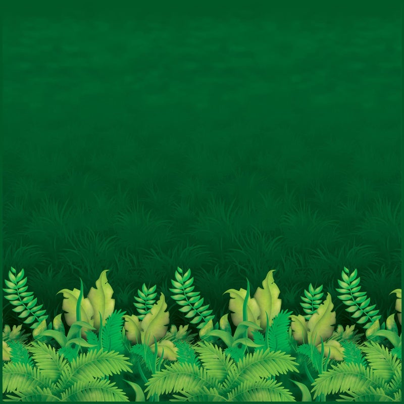 Beistle Jungle Foliage Backdrop Party Accessory - Image 4