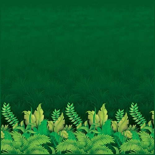 Beistle Jungle Foliage Backdrop Party Accessory - Image 1