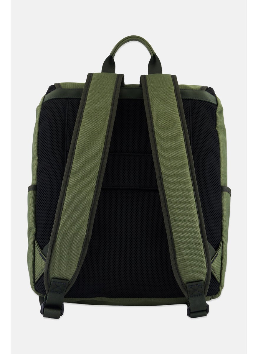 FOSSIL Men Plain Backpack 32 L x 39 H x 13 W cm, Olive  - Image 3