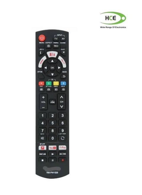 Universal Controller Replaced Remote Works for 99% Panasonic LED LCD LEARN 3D TV Also SUBs N2QAYB000926 N2QAYB000485 N2QAYB000837