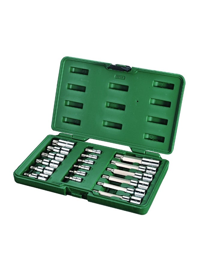 Sata SATA ST09052SJ 18-Piece 1/4" and 1/2" Drive Torx Bit Socket Set  - Image 1