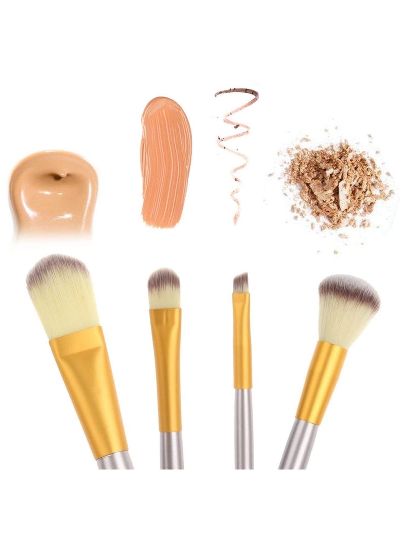 ORiTi Makeup Brushes 18 PCs Makeup Brush Set Professional Wood Handle - Image 4