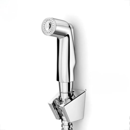 Roca صنبور صحي من روكا RF9060A1 نحاسي مع أنبوب وخطاف، كروم، تشطيب نحاسي - Image 3