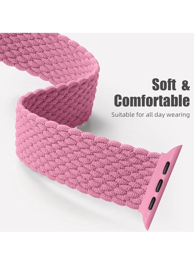 20mm Magnetic Band for Samsung Galaxy Watch 7/6/5/4/FE Band 40mm 44mm/Galaxy Watch 6/4 Classic Bands 47mm 43mm 46mm 42mm/Watch 5 pro 45mm/3 41mm/Active 2, Stretchy Braided Nylon Magnetic Sport Strap - Image 3