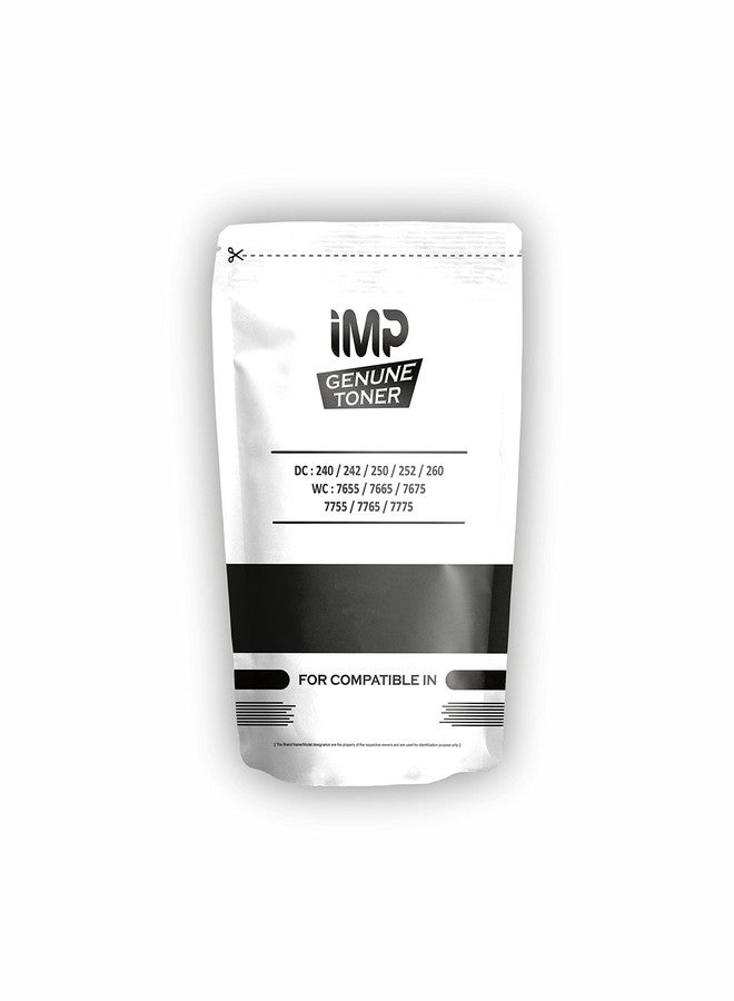 Impetus Buy Genuine xerox wc 250 Toner Powder for use in xerox WC : 240, 250, 242, 252. (750g) (Black) - Image 1