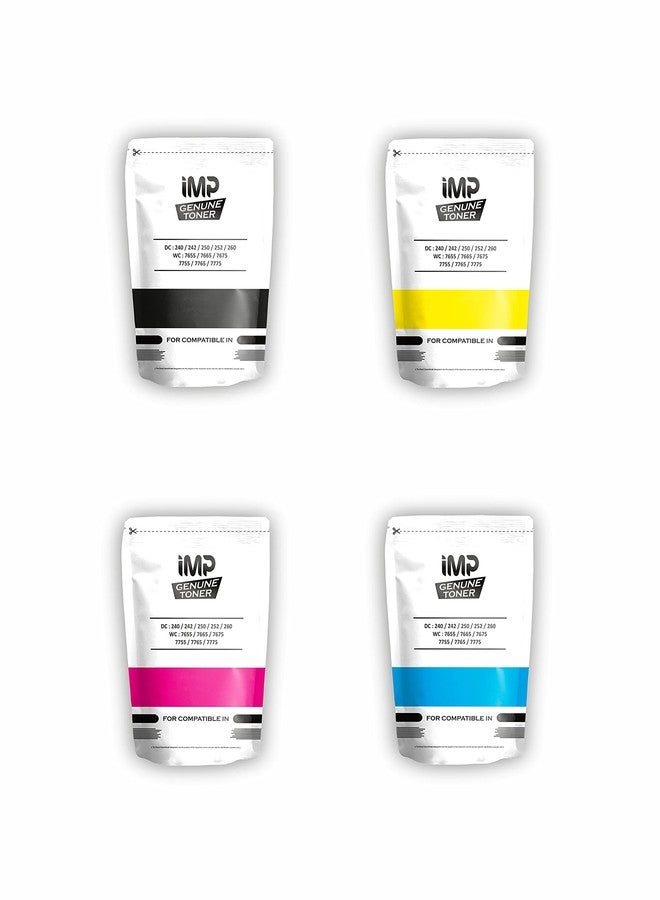 Impetus Buy Genuine xerox wc 250 Toner Powder for use in xerox WC : 240, 250, 242, 252. (750g) (Black) - Image 2