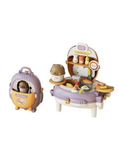 Play House Toys Bear Easily Deformed And Assembled Hands-on Ability ABS Kitchen Clay Toys Child Toys