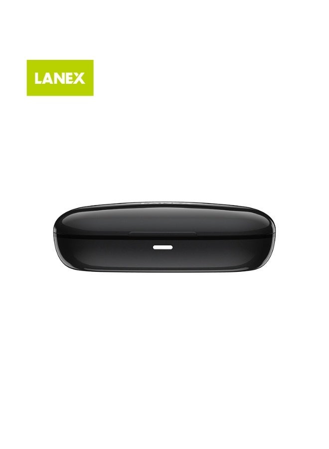 لانيكس لانكس X13 سماعات بلوتوث لاسلكية مع خطافات أذن رياضية، أسود - Image 5