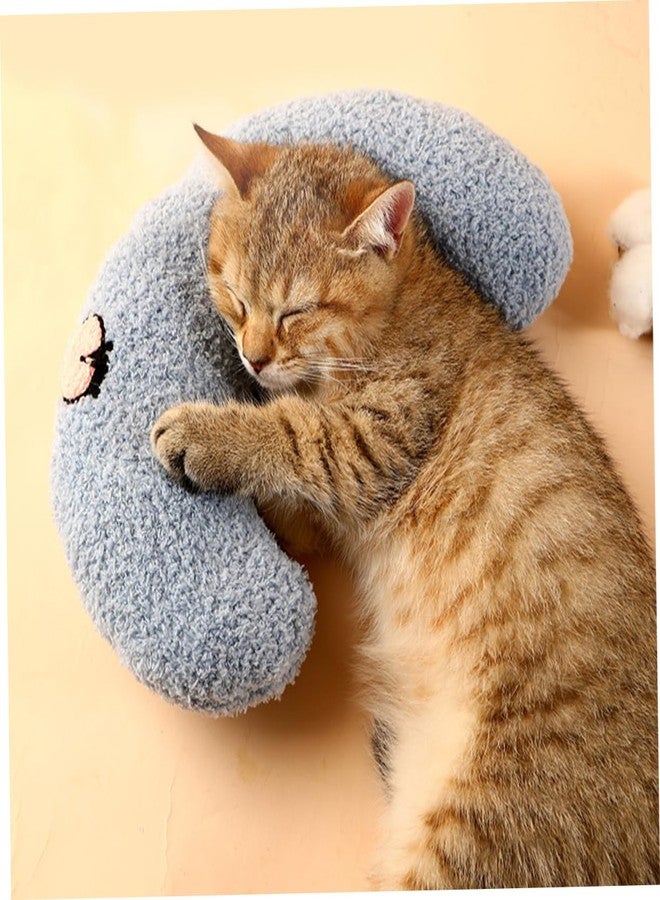 Kisangel Breathable U-Shape Pet Cushion for Dogs and Cats Lightweight Washable Neck Support Pillow for Comfortable Sleep for Neck Protection and - Image 3