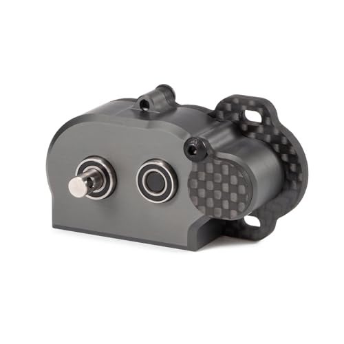 ZMHOBBY LCG Transmission NOD Tiny Gearbox with Adapter Plate for Straight Axle Axial AR44 AR45 AR60 Enduro Vanquish F9 F10 Gray - Image 5